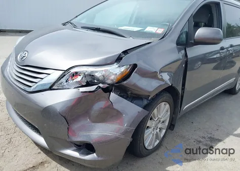 2017 Toyota Sienna Xle 7 Passenger из США, поврежденный, VIN 5TDDZ3DC4HS186390
